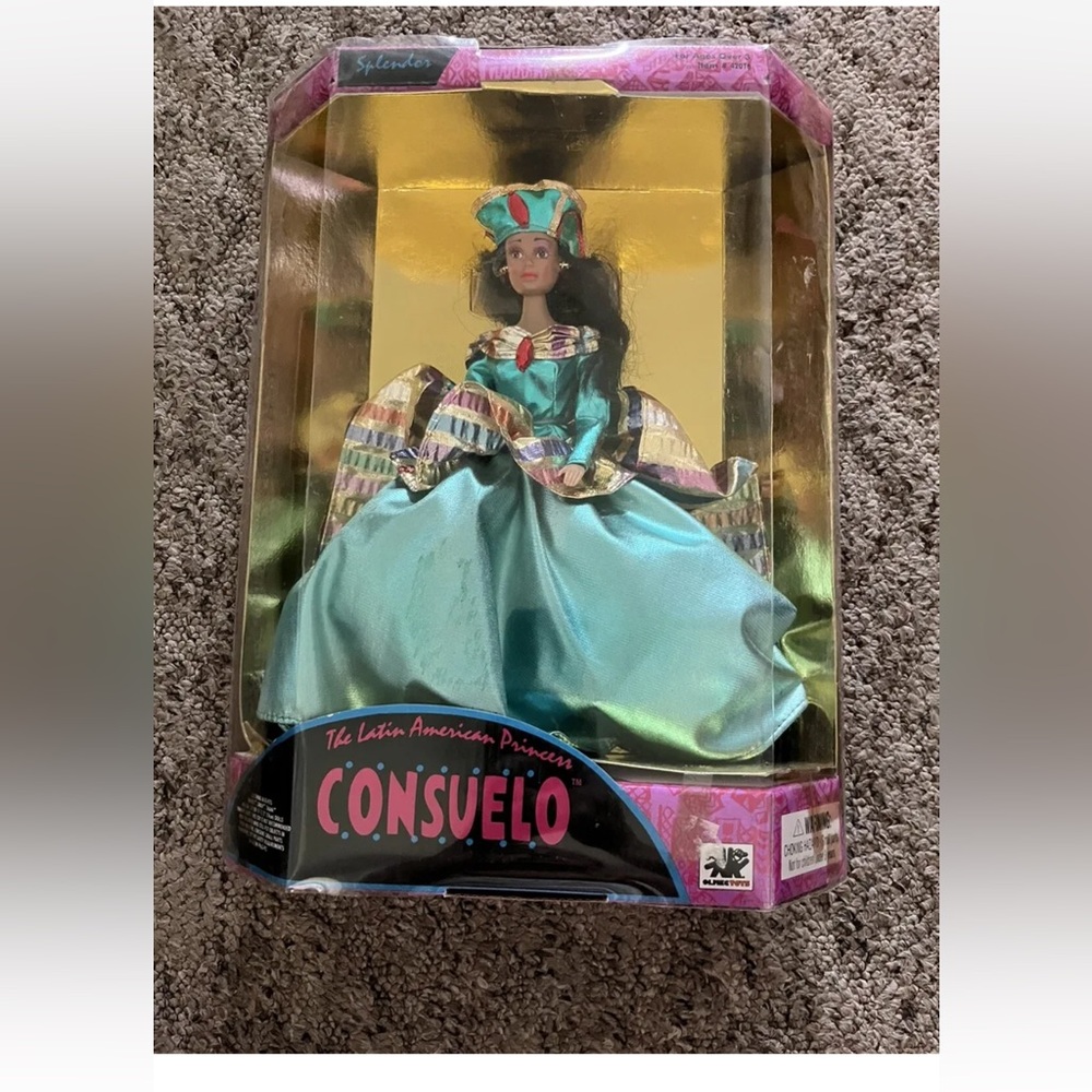 The Latin American Princess Consuelo Olmec Story Doll RARE!!